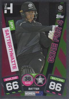 2022 Topps Cricket Attax The Hundred #307 Amy Satterthwaite Front