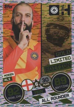 2022 Topps Cricket Attax The Hundred - Limited Edition #LE1 Moeen Ali Front