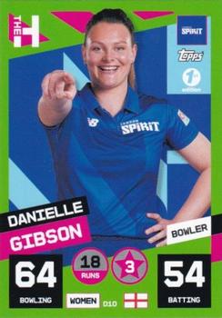 2022 Topps Cricket Attax The Hundred - Dynamos #D10 Danielle Gibson Front