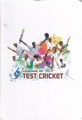 2021 Aamango Legends Of Test Cricket Trump Game #NNO Allan Border Back