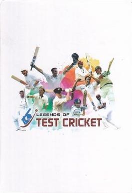 2021 Aamango Legends Of Test Cricket Trump Game #NNO Steve Waugh Back
