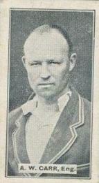 1926 Sweetacres Minties Cricketers #NNO Arthur Carr Front