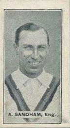 1926 Sweetacres Minties Cricketers #NNO Andrew Sandham Front