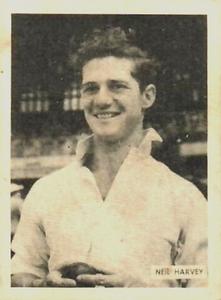 1949 Anglo-French Sweetworks Australian Test Cricketers #4 Neil Harvey Front