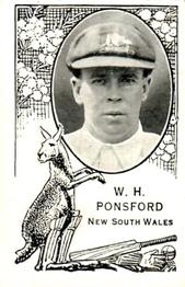 1930 Barratt Australian Test Players #NNO Bill Ponsford Front