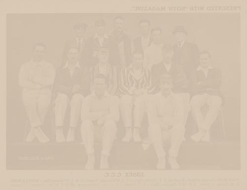 1922 Boys Magazine County Cricket Teams #NNO Essex C.C.C. Back