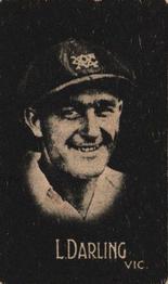 1933 Hoadley's Australian Cricketers (5-Star Bubble Gum) #NNO Len Darling Front