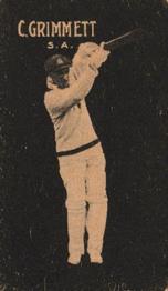 1933 Hoadley's Australian Cricketers (5-Star Bubble Gum) #NNO Clarrie Grimmett Front