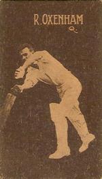 1933 Hoadley's Australian Cricketers (5-Star Bubble Gum) #NNO Ronald Oxenham Front
