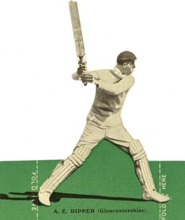 1925 The Magnet Periodical Cricketers #8 Alfred Dipper Front