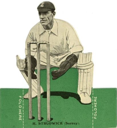 1925 The Magnet Periodical Cricketers #10 Herbert Strudwick Front