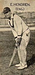 1929 McNivens Confectionery Cricketers #5 Patsy Hendren Front