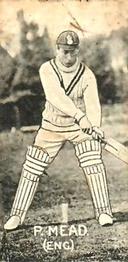 1929 McNivens Confectionery Cricketers #8 Phil Mead Front