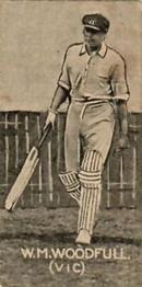 1929 McNivens Confectionery Cricketers #19 Bill Woodfull Front