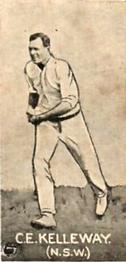 1929 McNivens Confectionery Cricketers #29 Charlie Kelleway Front