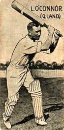 1929 McNivens Confectionery Cricketers #33 Leo O'Connor Front
