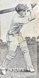 1929 McNivens Confectionery Cricketers #35 John Scaife Front