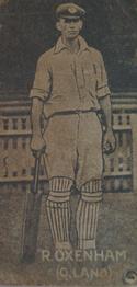 1929 McNivens Confectionery Cricketers #36 Ronald Oxenham Front