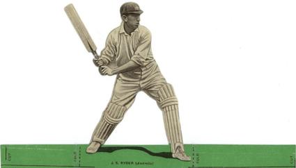 1926 The Popular Periodical Cricketers #NNO Jack Ryder Front