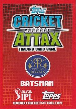 2012 Topps Cricket Attax IPL - Auction Stars #NNO Brad Hodge Back