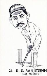 1950 Sporting Publicity Cricket Stars #26 K.S. Ranjitsinhji Front
