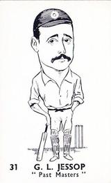 1950 Sporting Publicity Cricket Stars #31 Gilbert Jessop Front