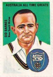 1972 The Sun Newspaper All Time Greats Australia #NNO Sidney Barnes Front