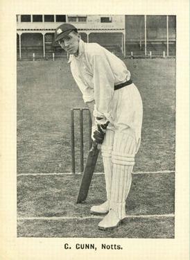 1924 D.C.Thomson Cricketers (Rover) #NNO George Gunn Front