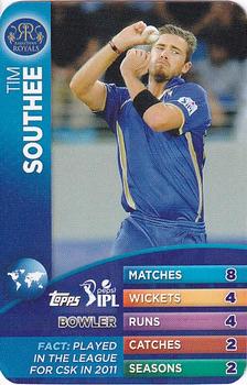 2015 Topps IPL Battle Trump Deck #NNO Tim Southee Front