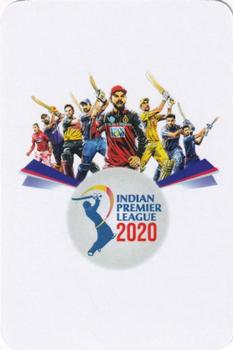 2020 Aamango IPL Cricket Trump Cards #NNO Piyush Chawla Back