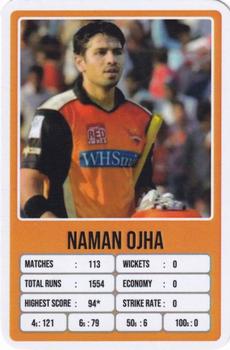 2020 Aamango IPL Cricket Trump Cards #NNO Naman Ojha Front