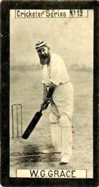 1901 Clarke's Cricketer Series #19 W.G. Grace Front