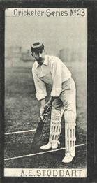 1901 Clarke's Cricketer Series #23 Andrew Stoddart Front