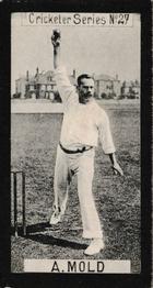 1901 Clarke's Cricketer Series #27 Arthur Mold Front