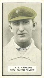 1926 Cohen Weenen Cricketers #4 Tommy Andrews Front