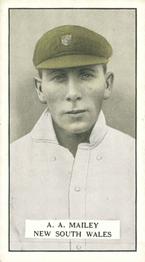 1926 Cohen Weenen Cricketers #6 Arthur Mailey Front