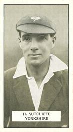 1926 Cohen Weenen Cricketers #8 Herbert Sutcliffe Front