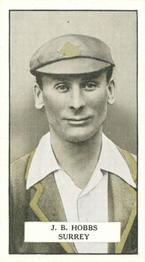 1926 Cohen Weenen Cricketers #13 Jack Hobbs Front