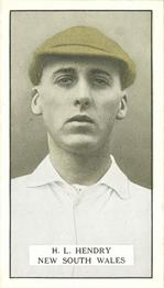 1926 Cohen Weenen Cricketers #17 Hunter Hendry Front
