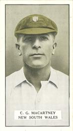 1926 Cohen Weenen Cricketers #18 Charlie Macartney Front