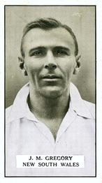 1926 Cohen Weenen Cricketers #19 Jack Gregory Front