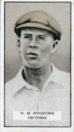 1926 Cohen Weenen Cricketers #23 Bill Ponsford Front