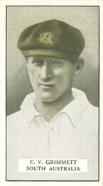 1926 Cohen Weenen Cricketers #24 Clarrie Grimmett Front
