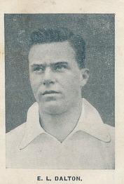 1929 Hartley's South African English Cricket Tour #NNO Eric Dalton Front