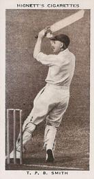 1938 Hignett Tobacco Prominent Cricketers #26 Peter Smith Front