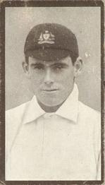 1912 R & J Hill Cigarettes Famous Cricketers (Brown Front) #23 Bill Whitty Front