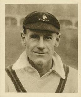 1925 R & J Hill Sunrise Famous Cricketers Including the S.Africa Test Team (Large) #4 Tom Ward Front