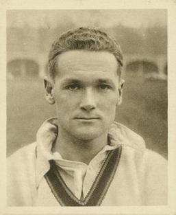 1925 R & J Hill Sunrise Famous Cricketers Including the S.Africa Test Team (Large) #5 Robert Catterall Front