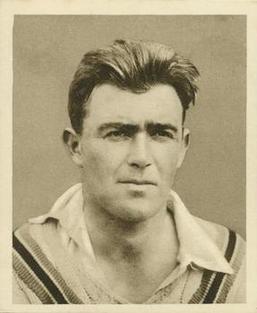 1925 R & J Hill Sunrise Famous Cricketers Including the S.Africa Test Team (Large) #36 Thomas Lowry Front
