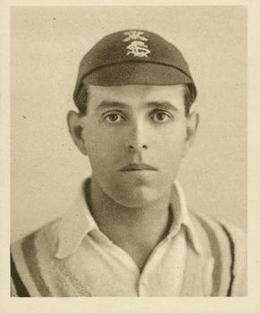 1925 R & J Hill Sunrise Famous Cricketers Including the S.Africa Test Team (Large) #48 John Lockton Front